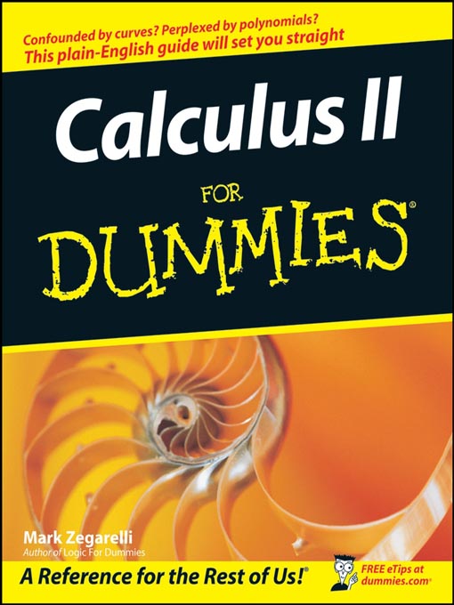 Title details for Calculus II For Dummies by Mark Zegarelli - Wait list